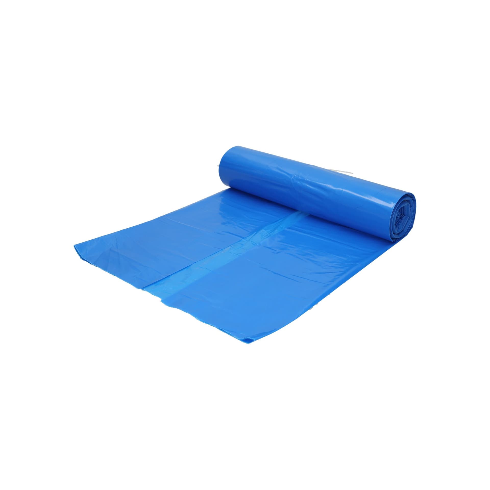 Afvalzak Hynex 65/25x135cm LDPE recycled T80 240L blauw rol à 10 stuks 5
