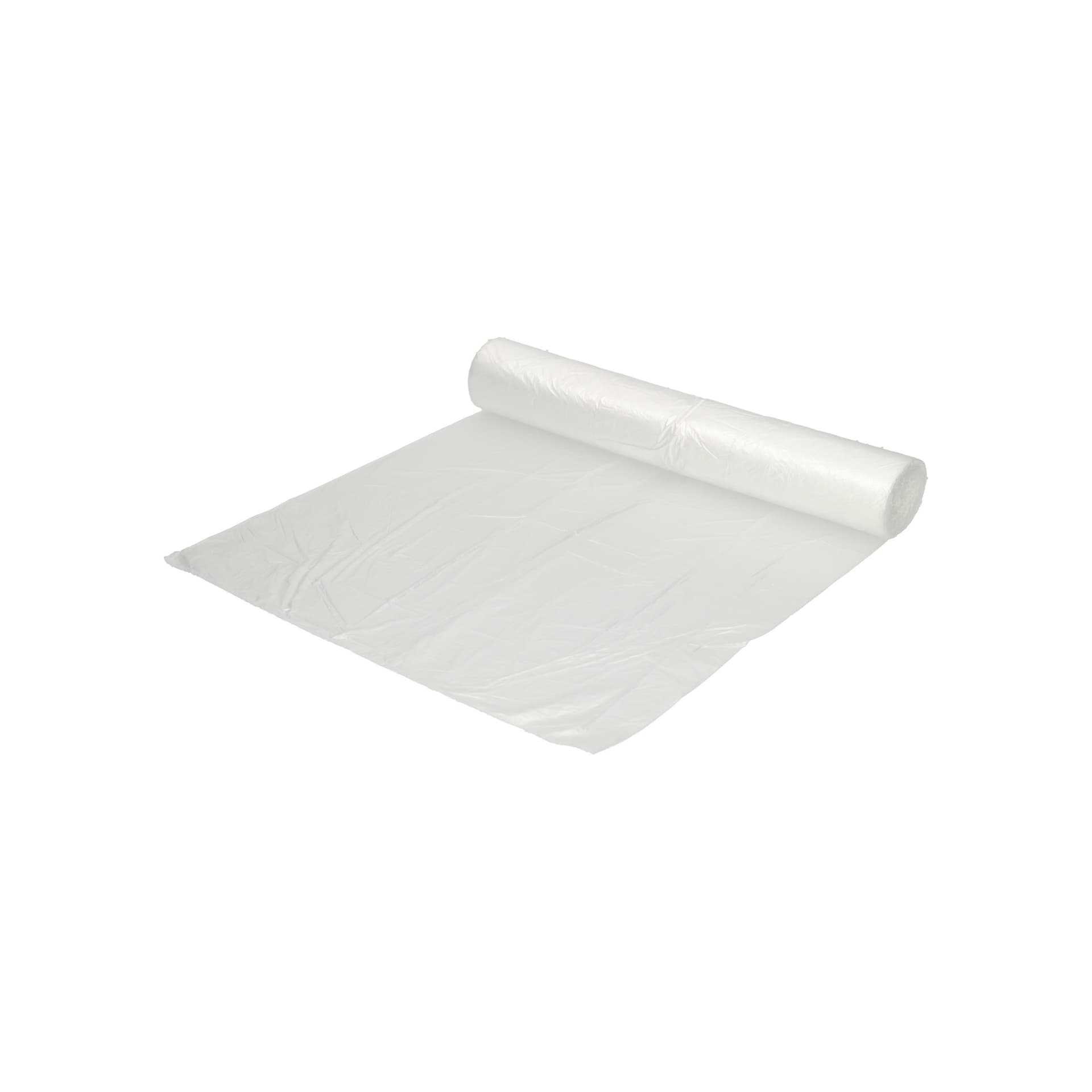Afvalzak Hynex 63x70cm HDPE recycled T15 50L transparant rol à 50 stuks 5