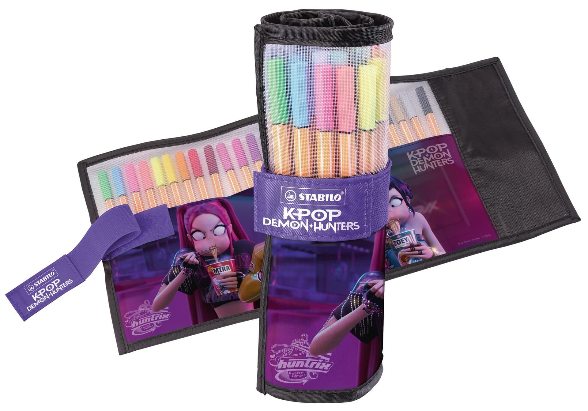 Fineliner STABILO point 88 rollerset charm K-Pop assorti 25 stuks 5