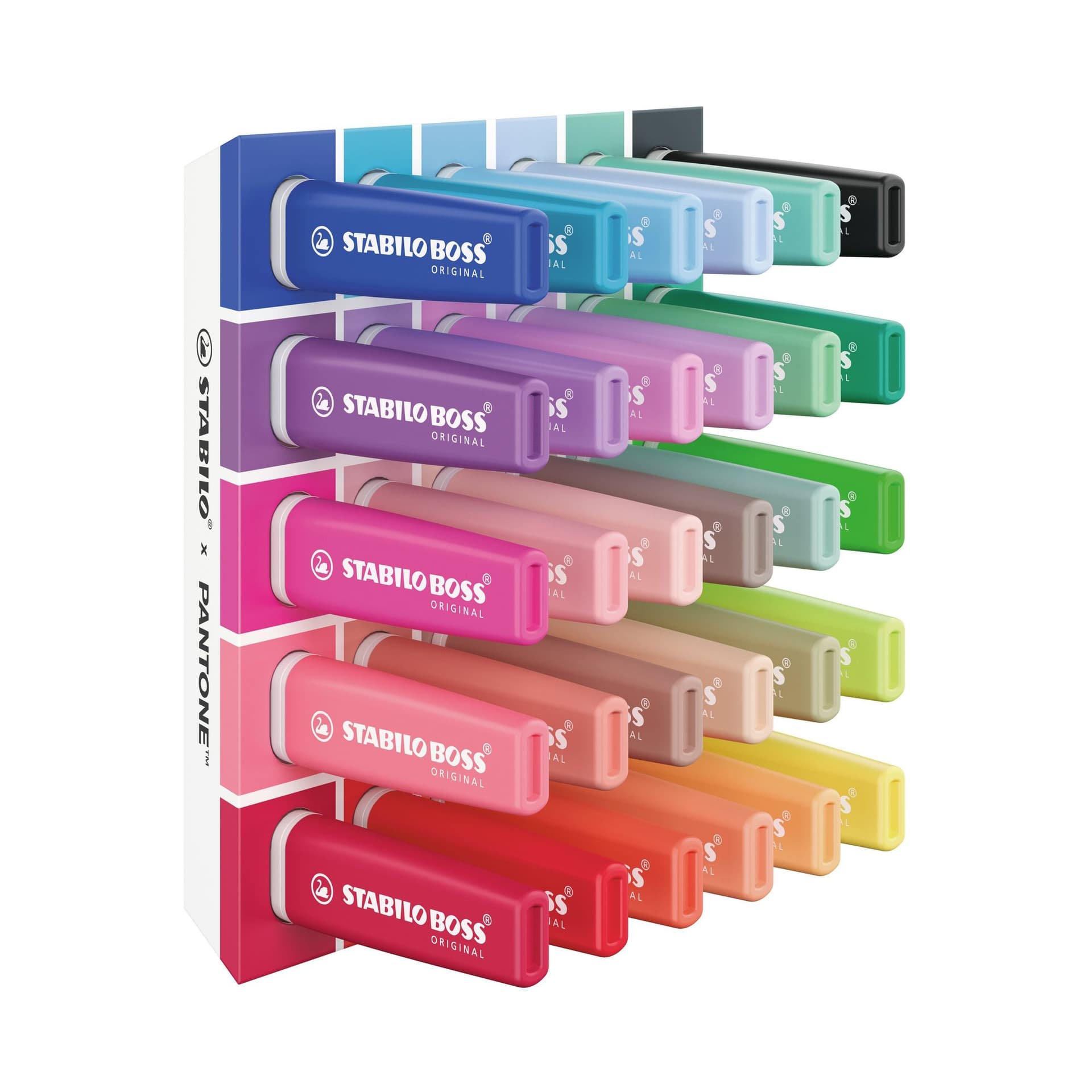 Markeerstift STABILO BOSS  -  Pantone assorti 30 stuks 2