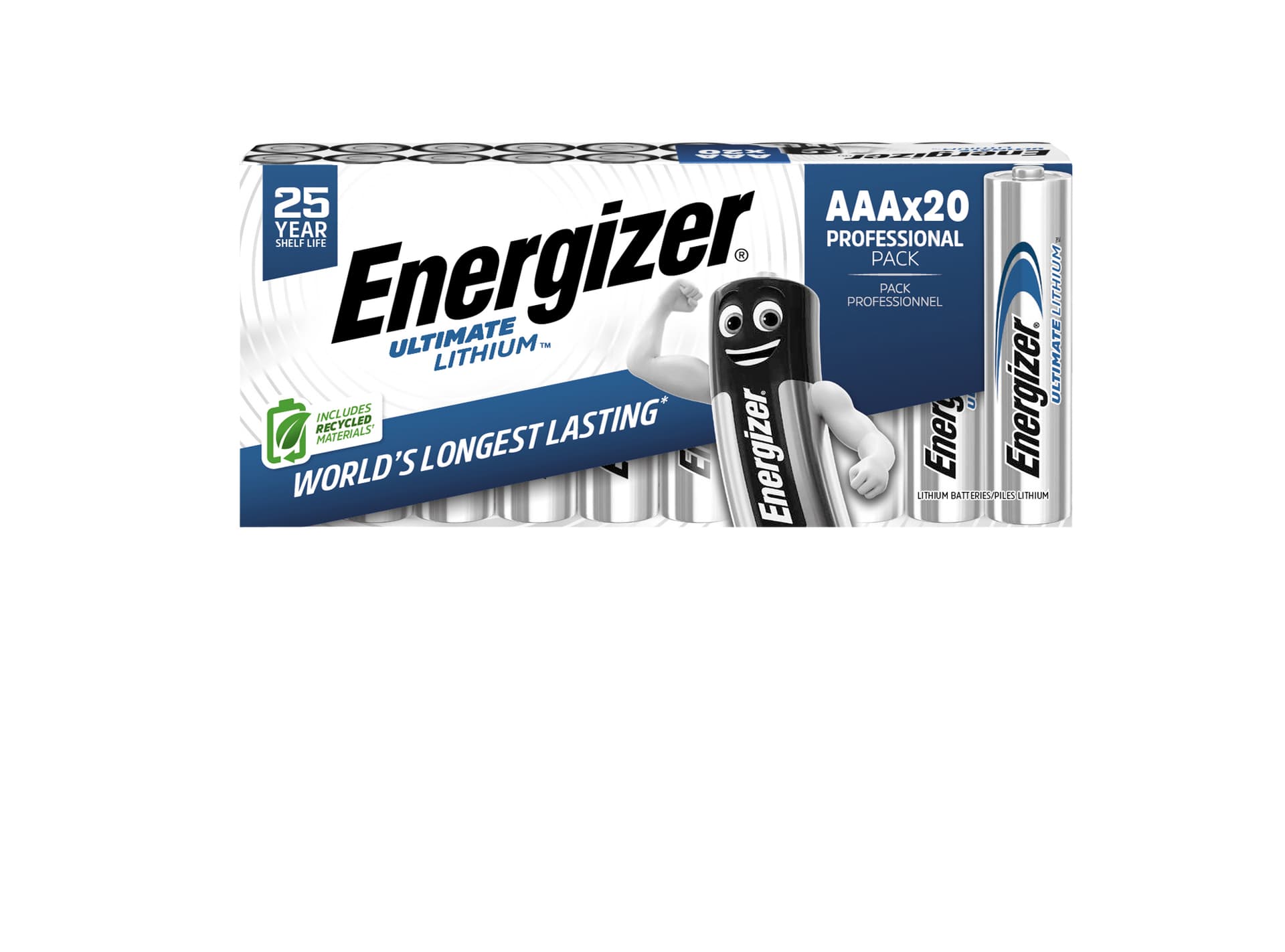 Batterij Energizer Ultimate Lithium 20x AAA