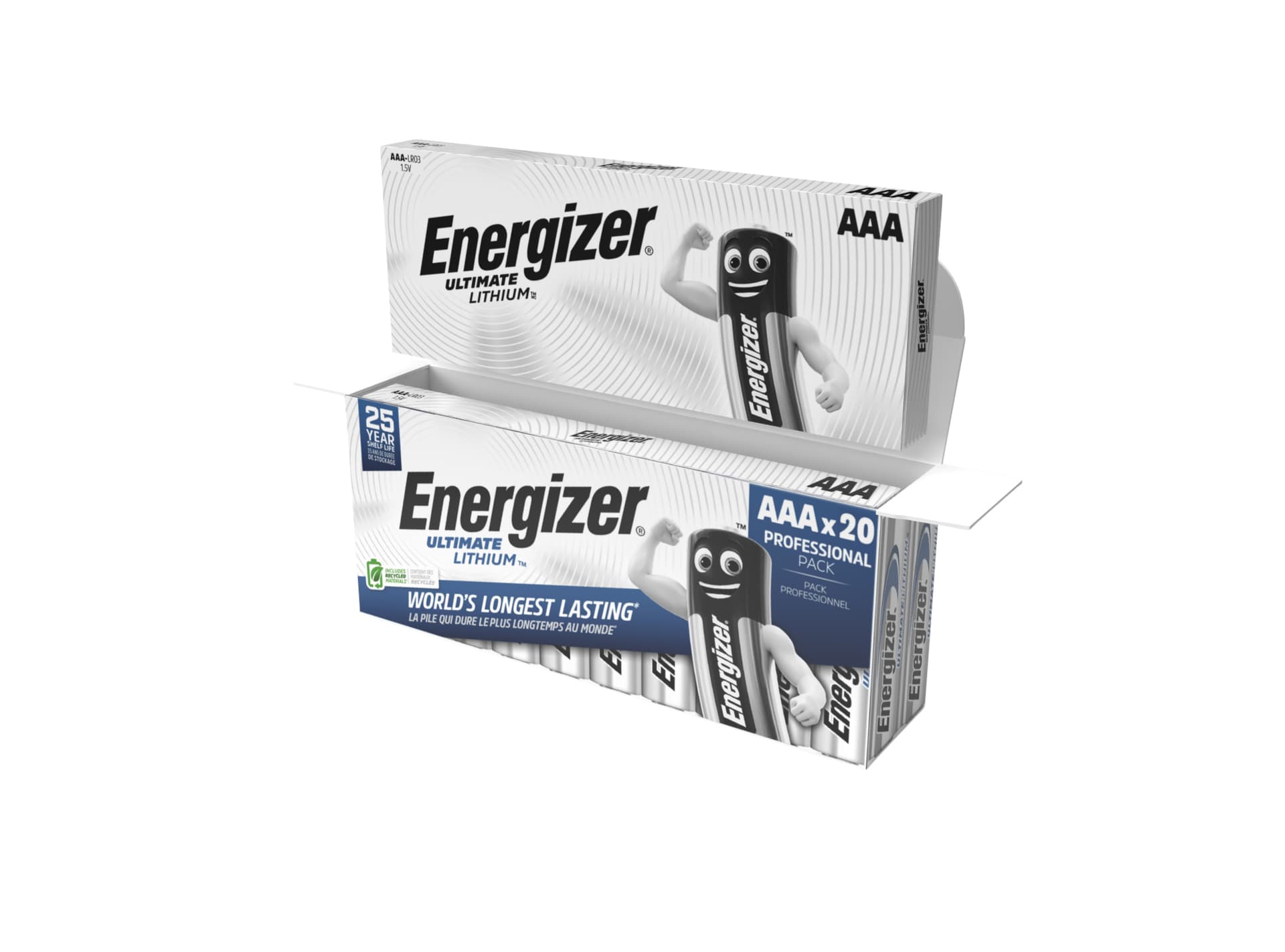 Batterij Energizer Ultimate Lithium 20x AAA 3