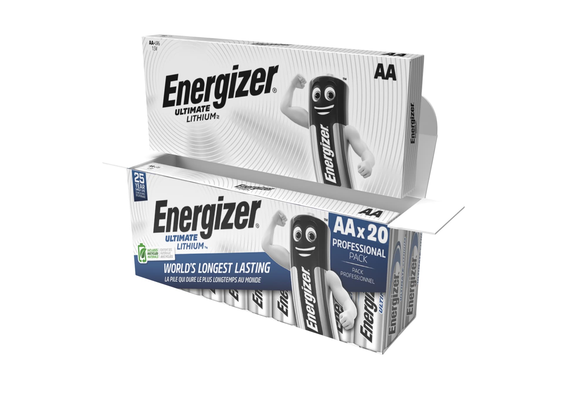 Batterij Energizer Ultimate Lithium 20x AA 3