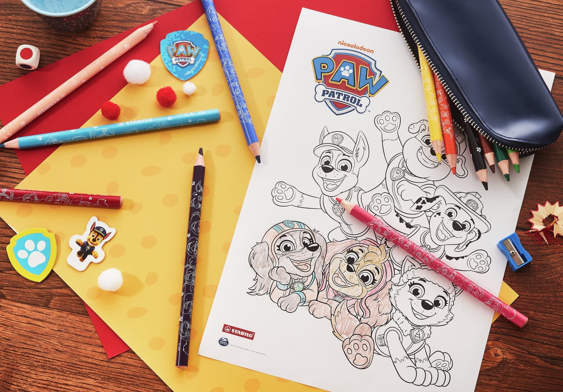 Kleurpotloden STABILO  PAW Patrol 12st 3