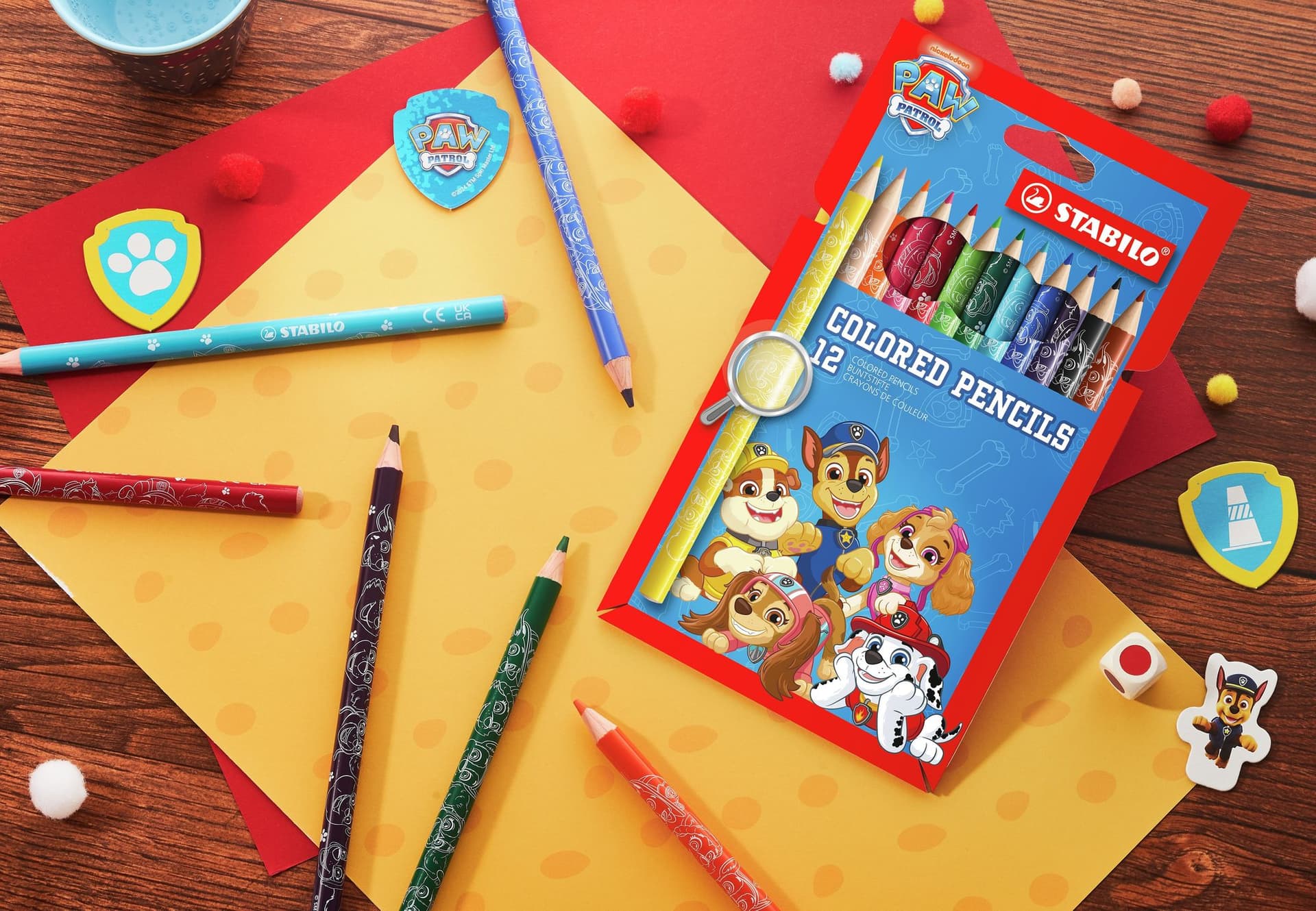 Kleurpotloden STABILO  PAW Patrol 12st 4