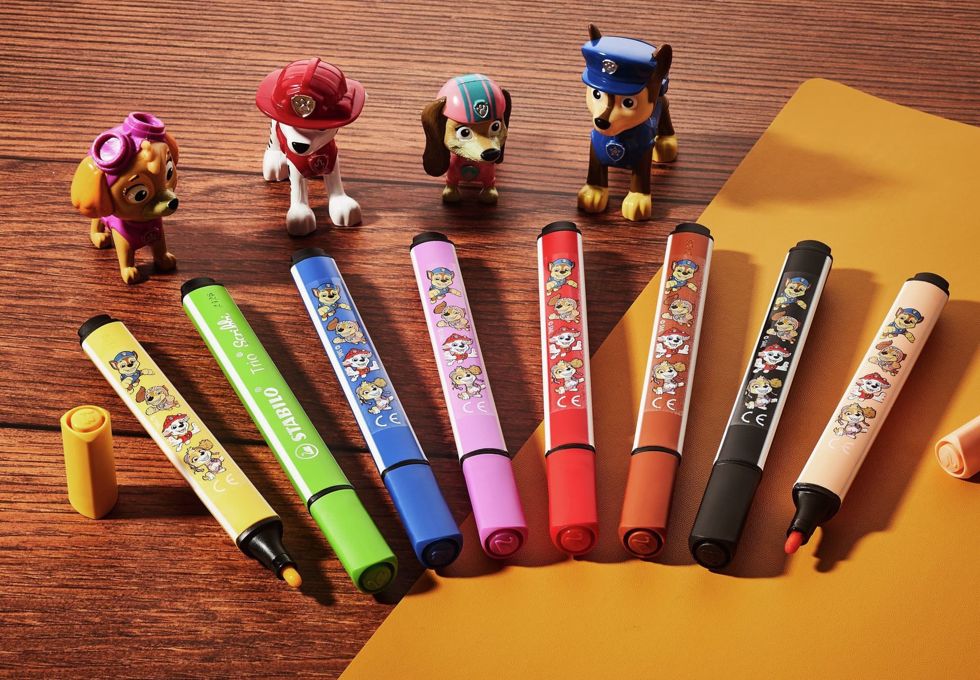 Viltstift STABILO Trio Scribbi  PAW Patrol 8st 5
