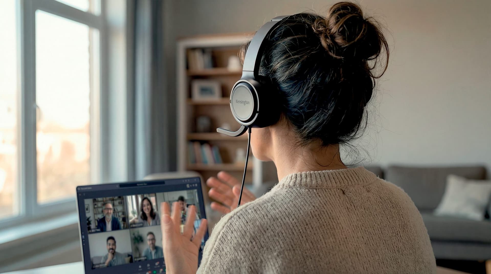 Headset Kensington H950 EQ USB-C en USB-A on-ear 9