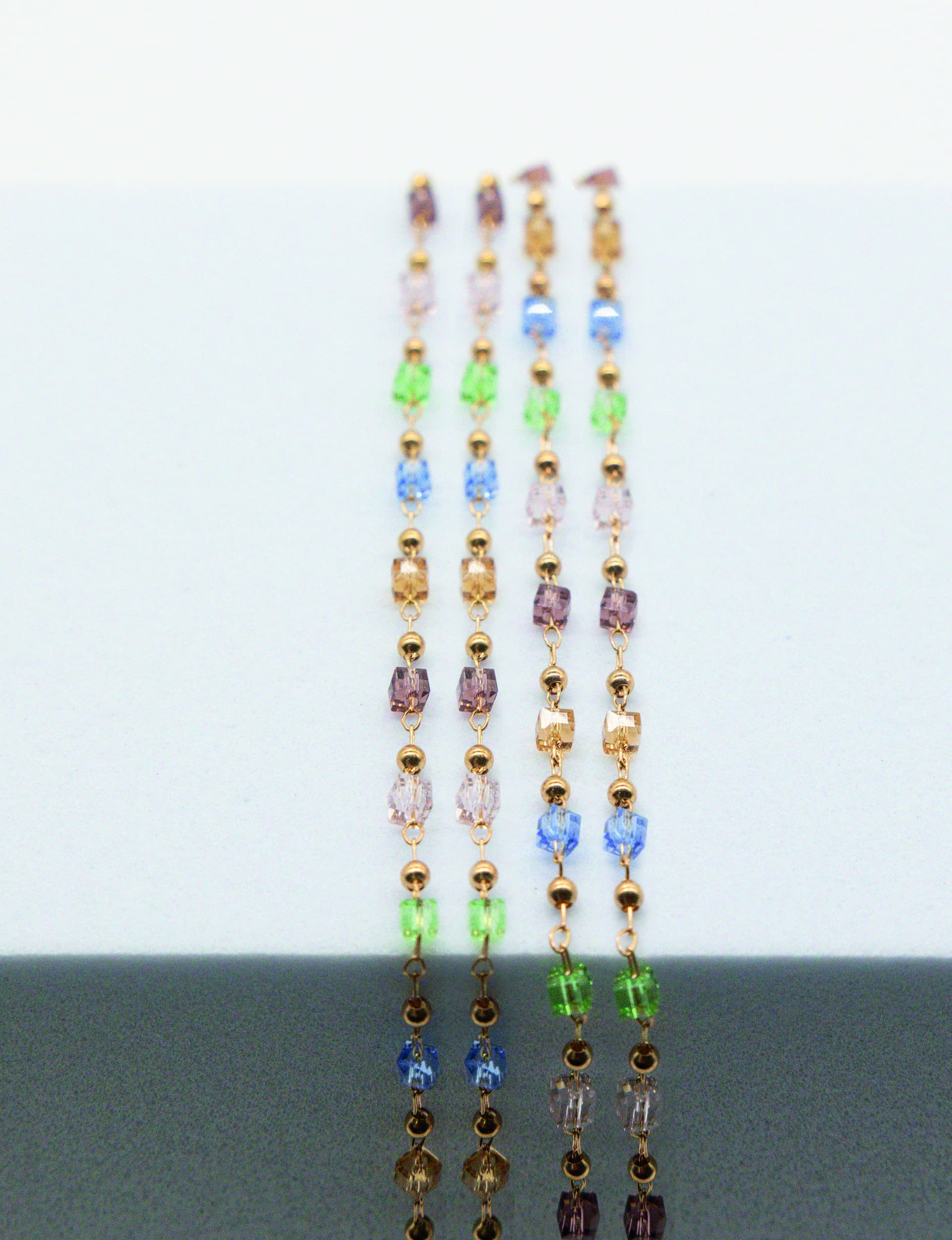 Brillenketting I Need You assorti multicolor 4 stuks