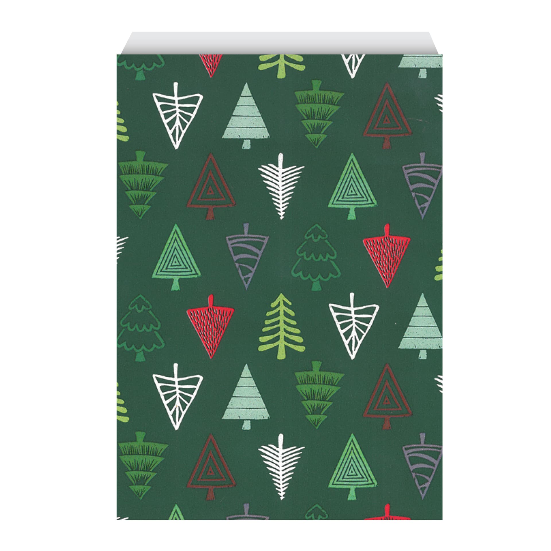 Cadeauzakjes Evergreen Forest 21x30cm 100 stuks