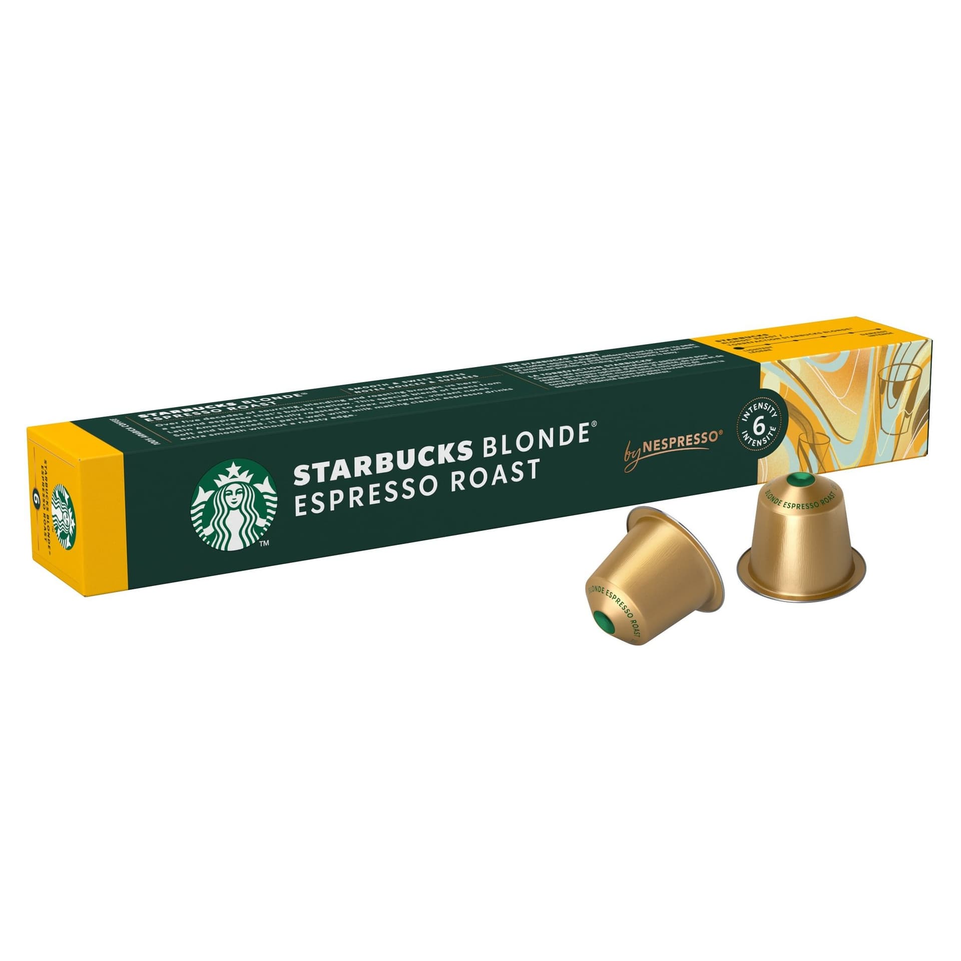 Koffiecups Starbucks espresso blonde roast 10 stuks 2