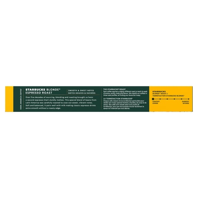 Koffiecups Starbucks espresso blonde roast 10 stuks 4