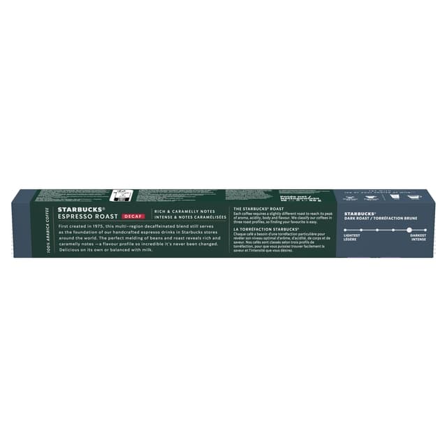 Koffiecups Starbucks espresso roast decaf 10 stuks 4