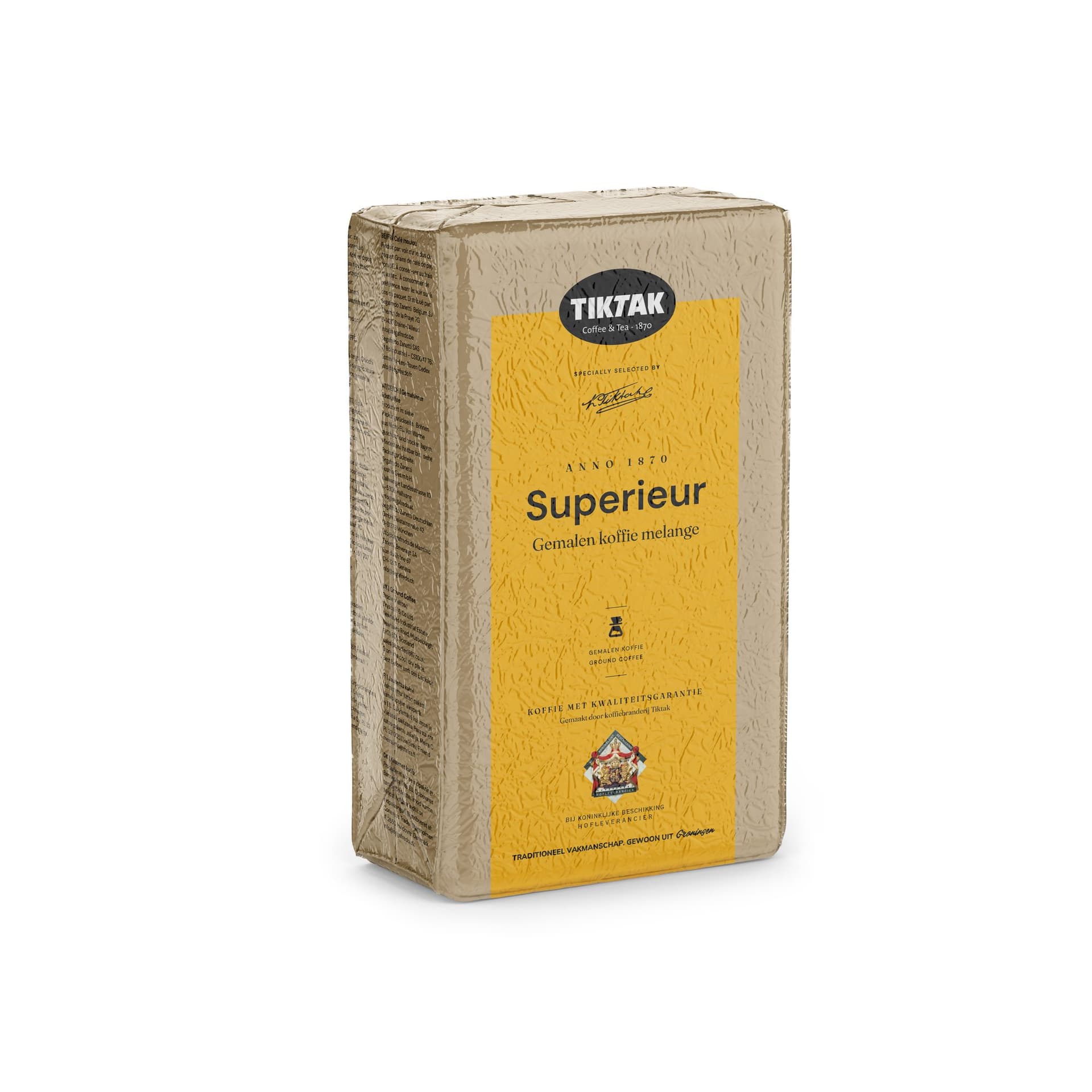 Koffie Tiktak superieur snelfiltermaling 1000 gram