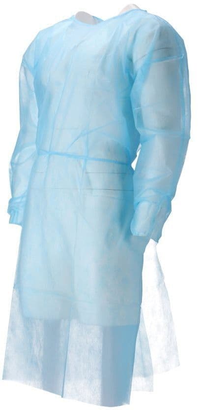 Isolatieschort CMT PP non woven 120x140cm blauw 4