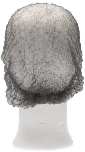 Haarnet CMT clip non-woven L 53cm PP zwart 100 stuks 3