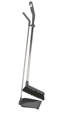 Stofblikset Vikan ErgoClean met veger  900mm grijs 3