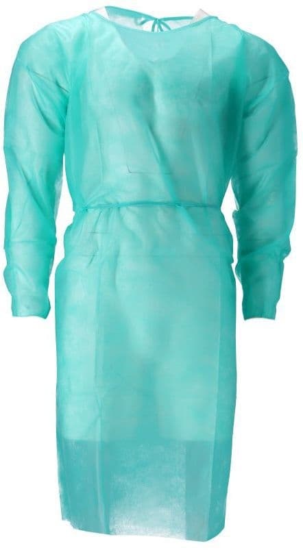 Isolatieschort CMT PP non woven 120x140cm groen