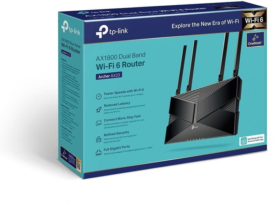 Router TP-Link Archer AX23 AX1800 Wi‑Fi 6 2