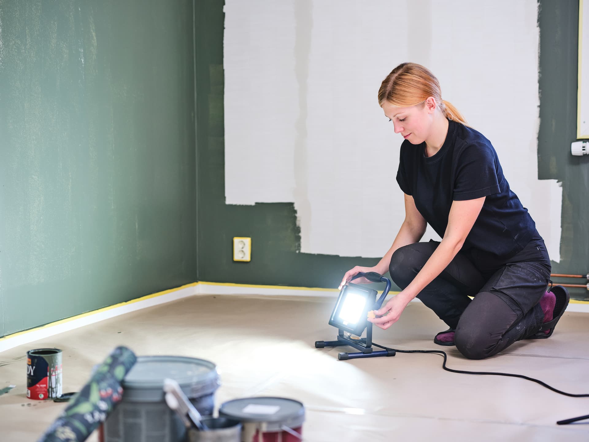 Werklamp Rapid The Painter+ met snoer 4