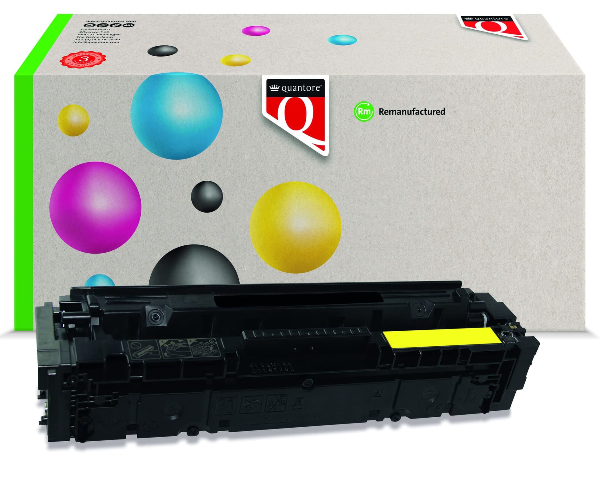 Tonercartridge  alternatief tbv Quantore HP W2412A geel