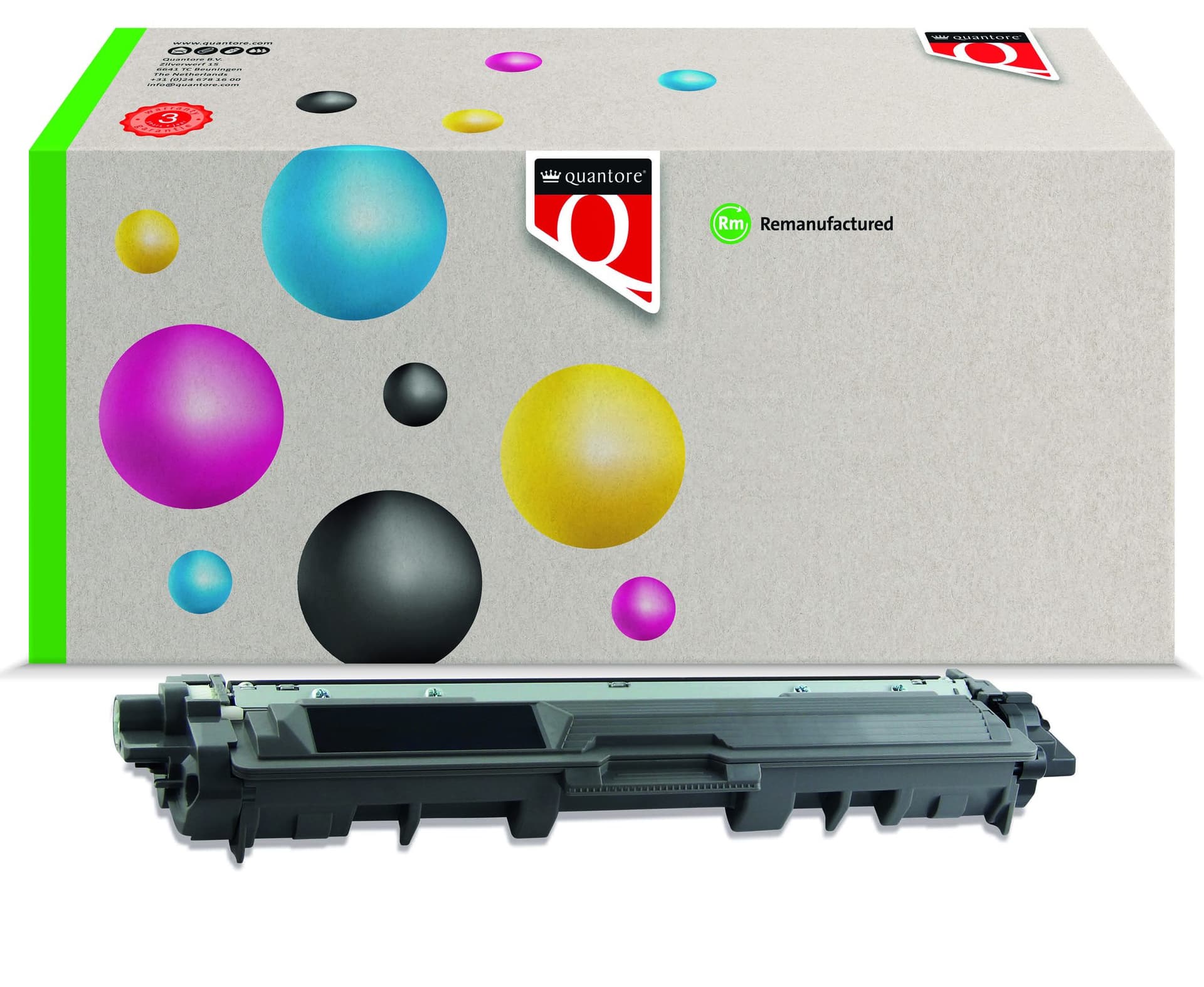 Toner alternatief tbv Quantore Brother TN-248XL zwart