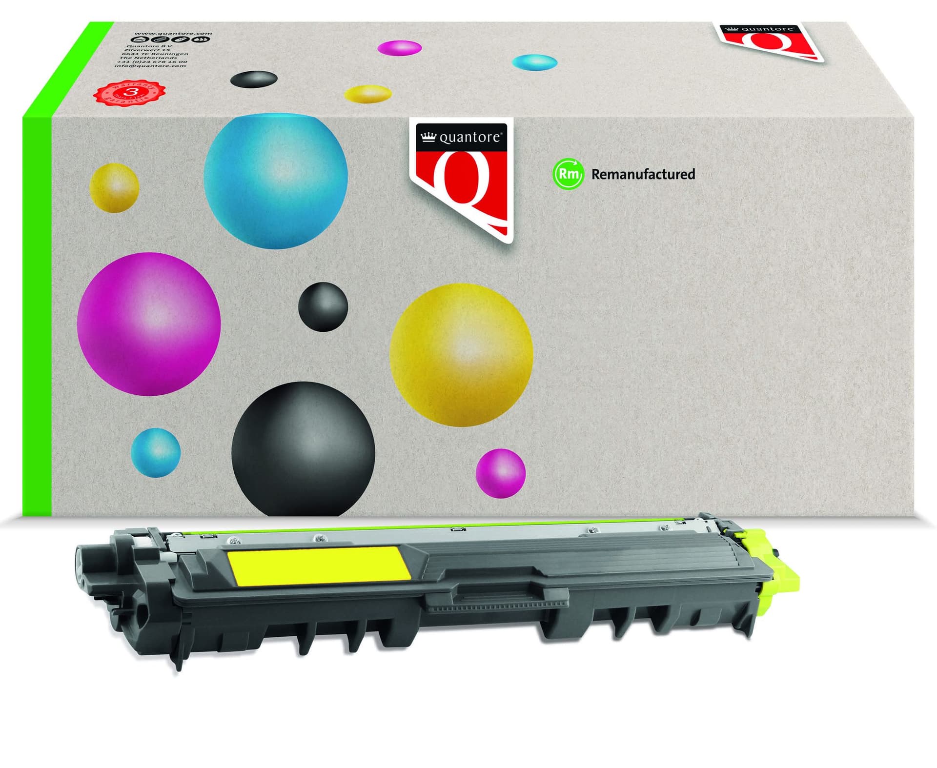 Toner alternatief tbv Quantore Brother TN-248XL geel