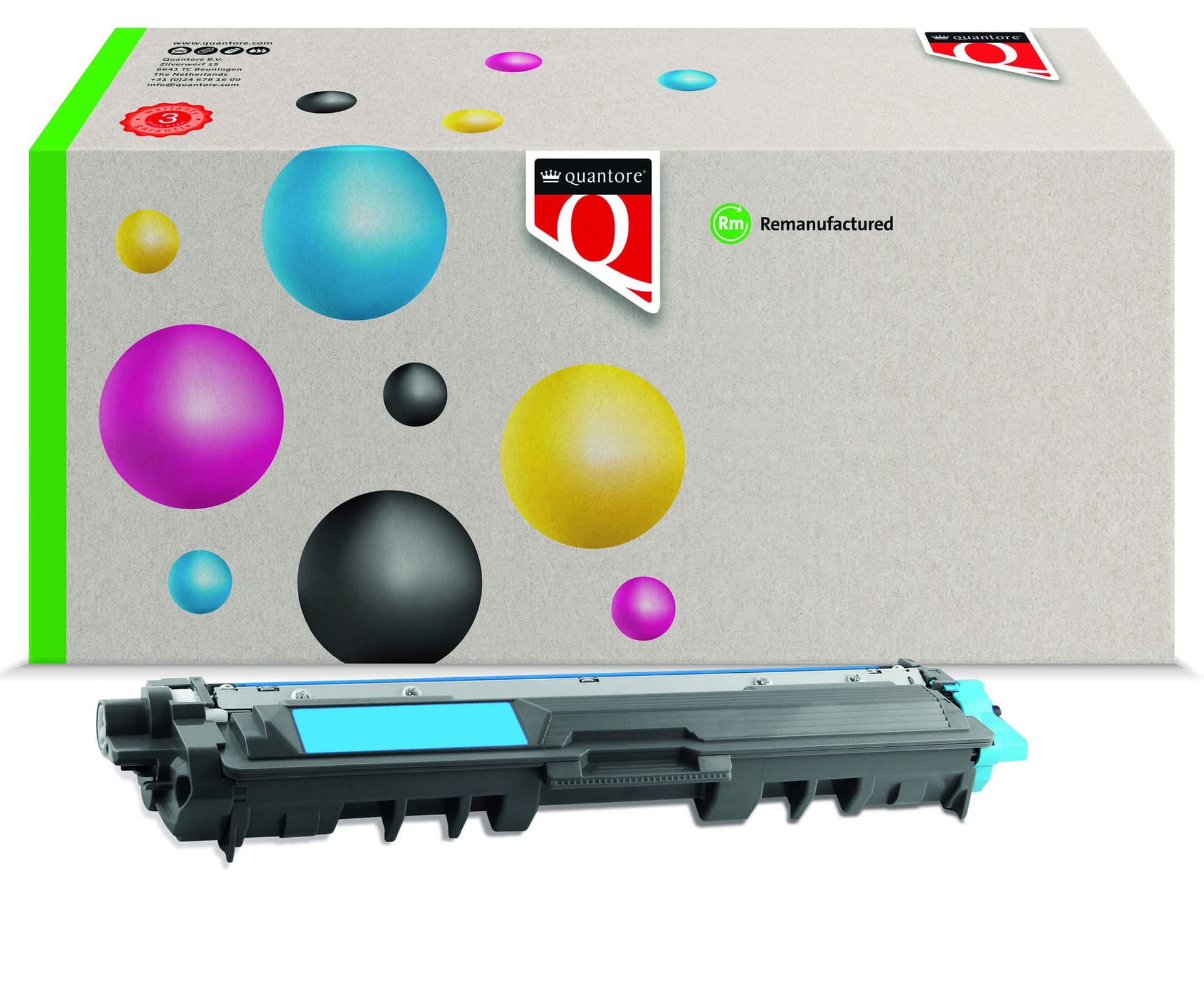 Toner alternatief tbv Quantore Brother TN-248XL blauw