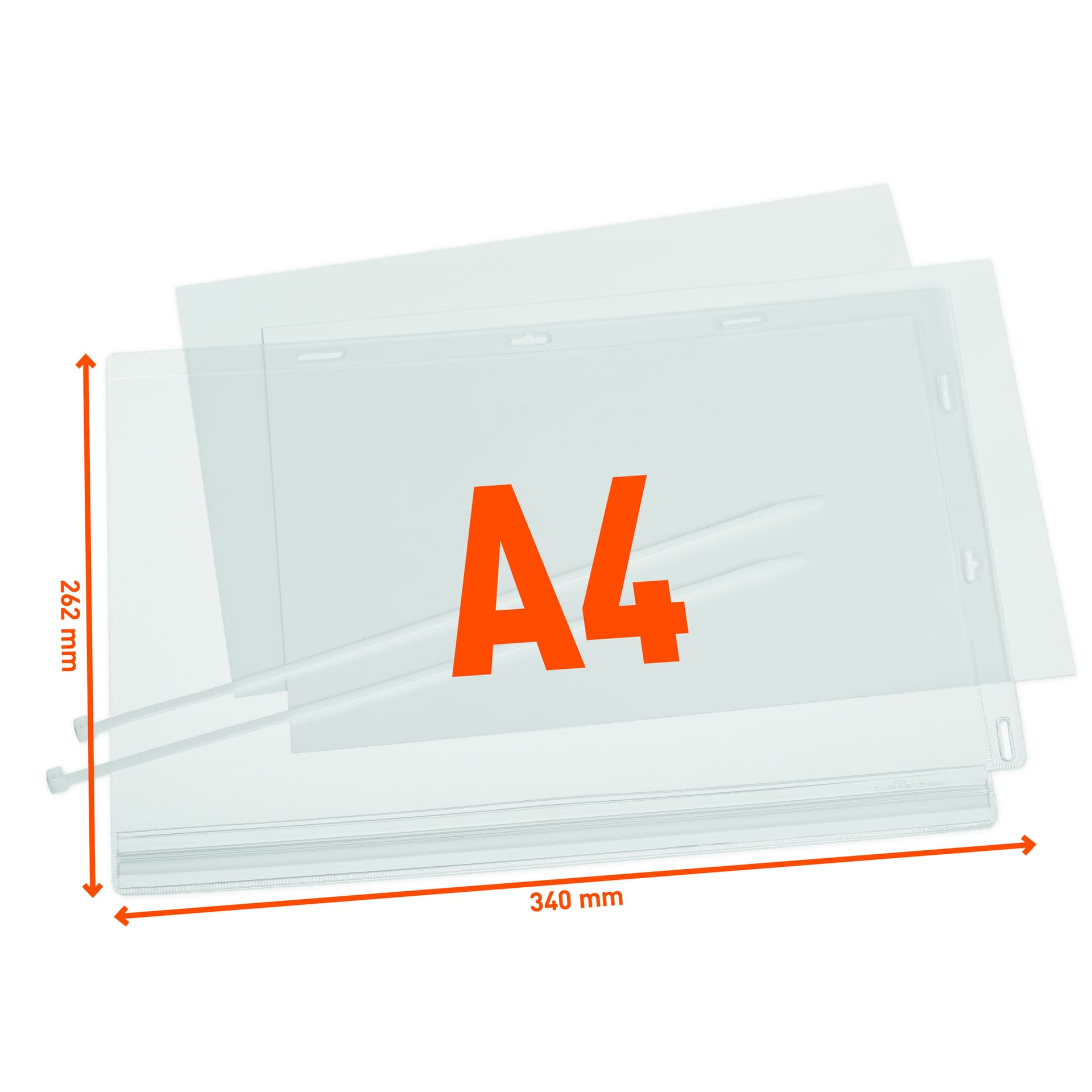 Infohoes Durable waterbestendig A4 met kabelbinders 2