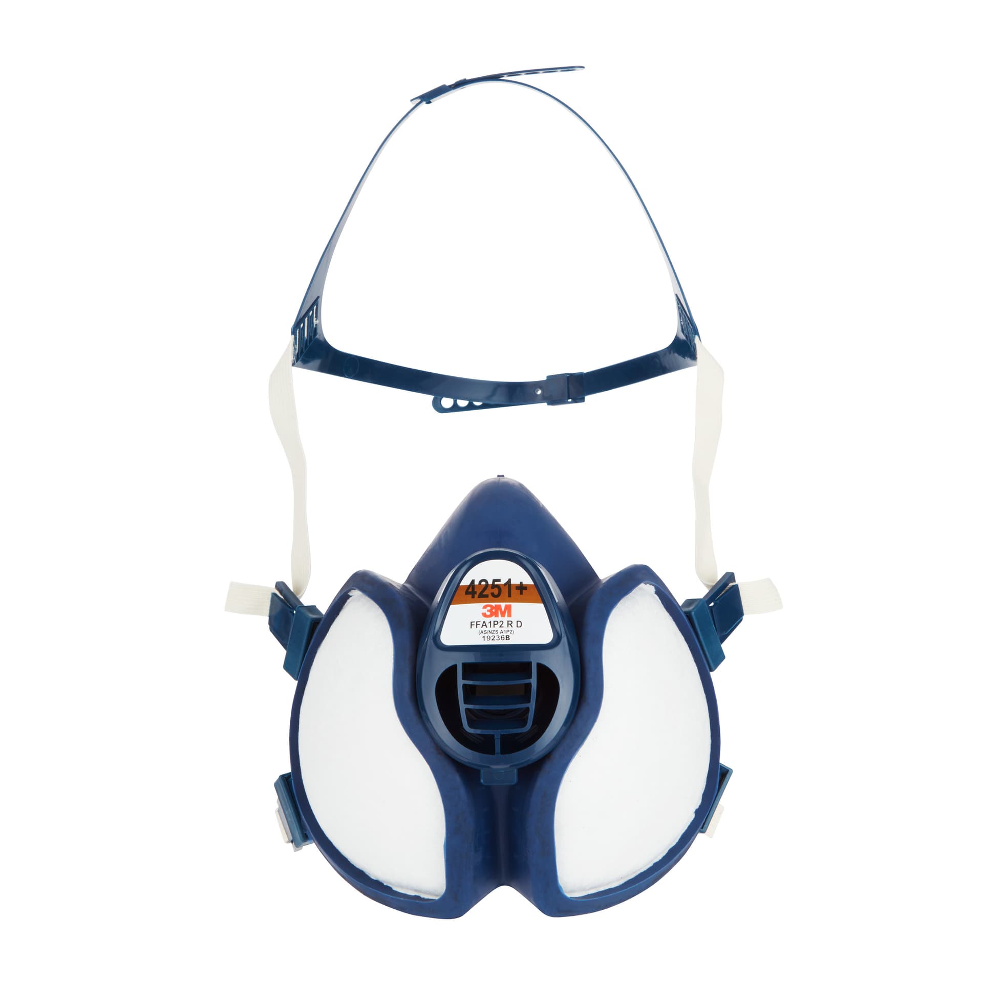 Mondmasker 3M met geïntegreerde filters 4251+, A1P2 organische dampen 3