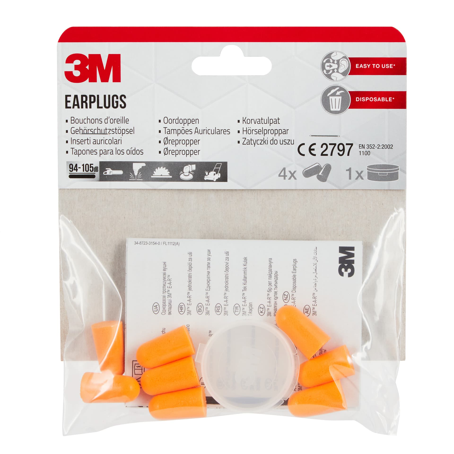 Startbox Veiligheid 3M voor profs 1000MCWE, ademhalings-, oog en gehoorbescherming, 8