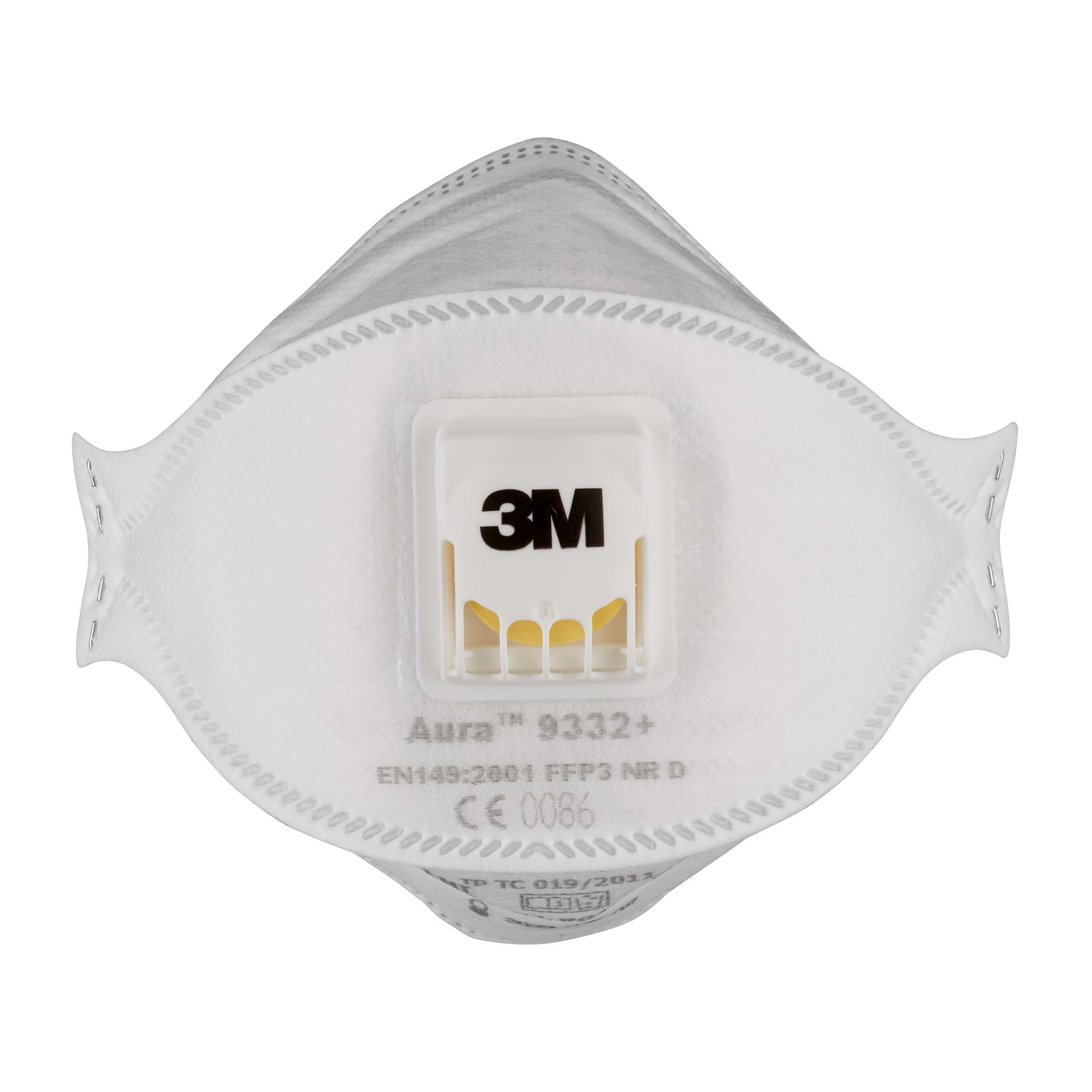 Stofmasker 3M Aura Comfort Cool Flow 9332 FFP3 met ventiel 10 stuks 3