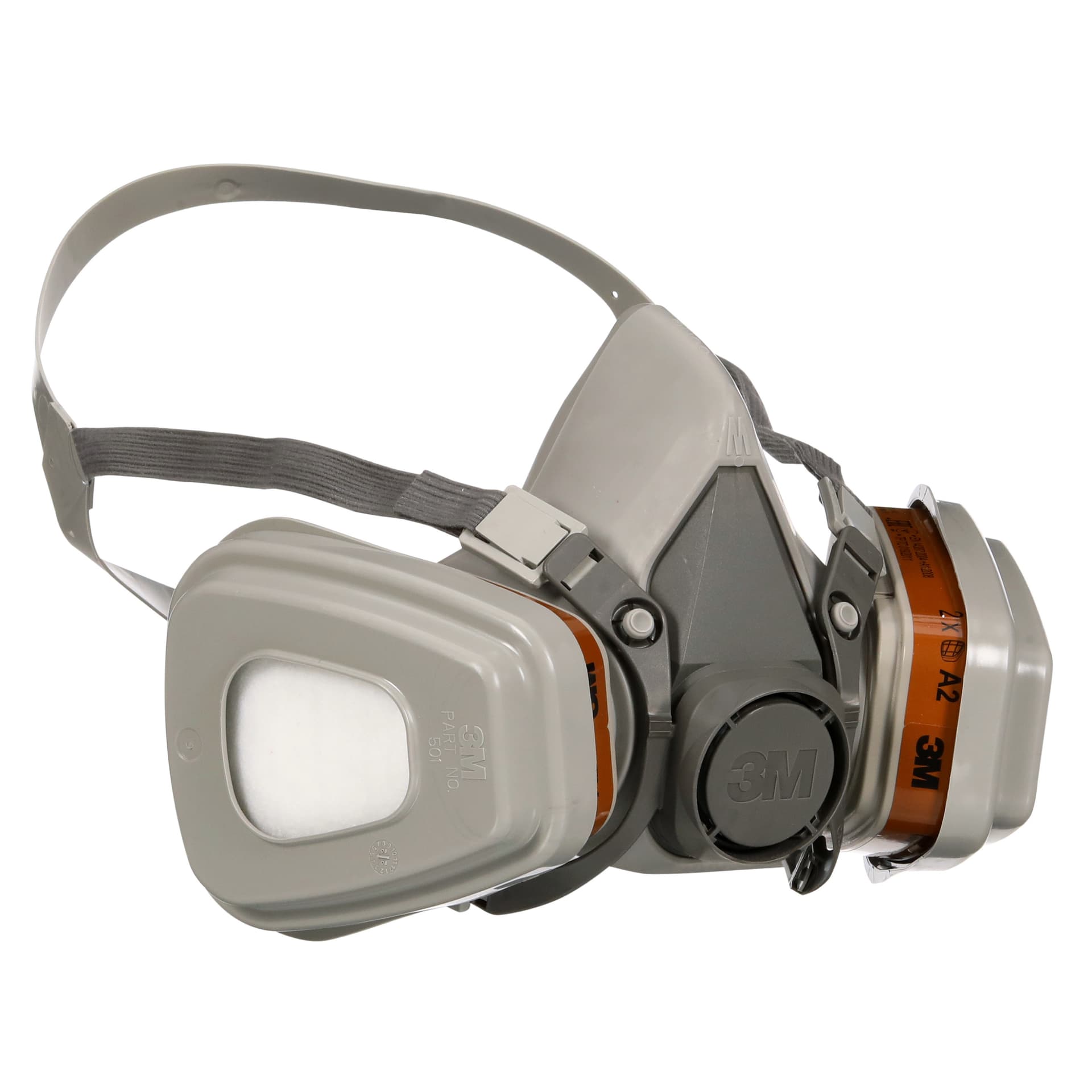 Mondmasker 3M met vervangbare filters 6002KIT-1, A2P2 organische dampen 5