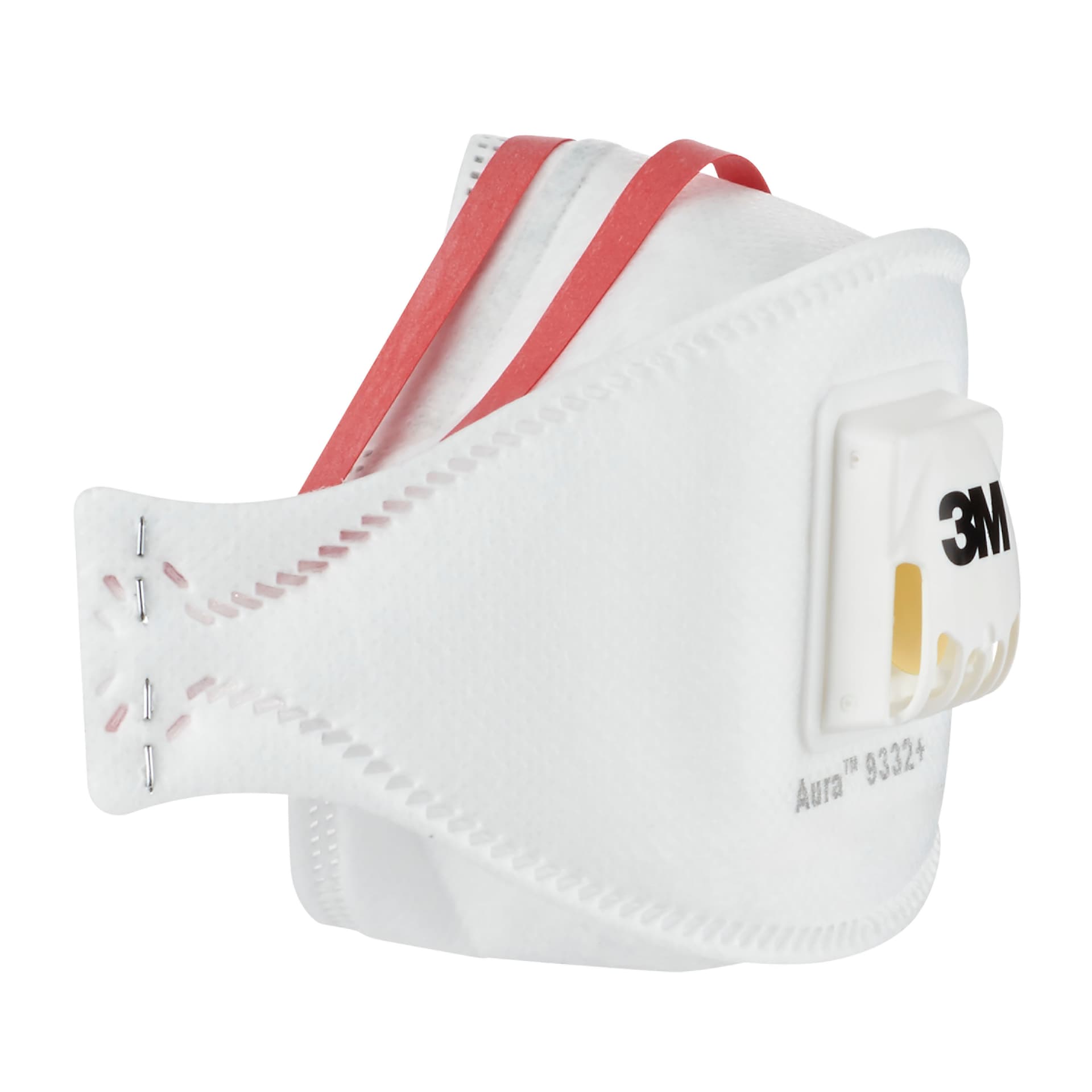 Stofmasker 3M Aura Comfort Cool Flow 9332 FFP3 met ventiel 5 stuks 4