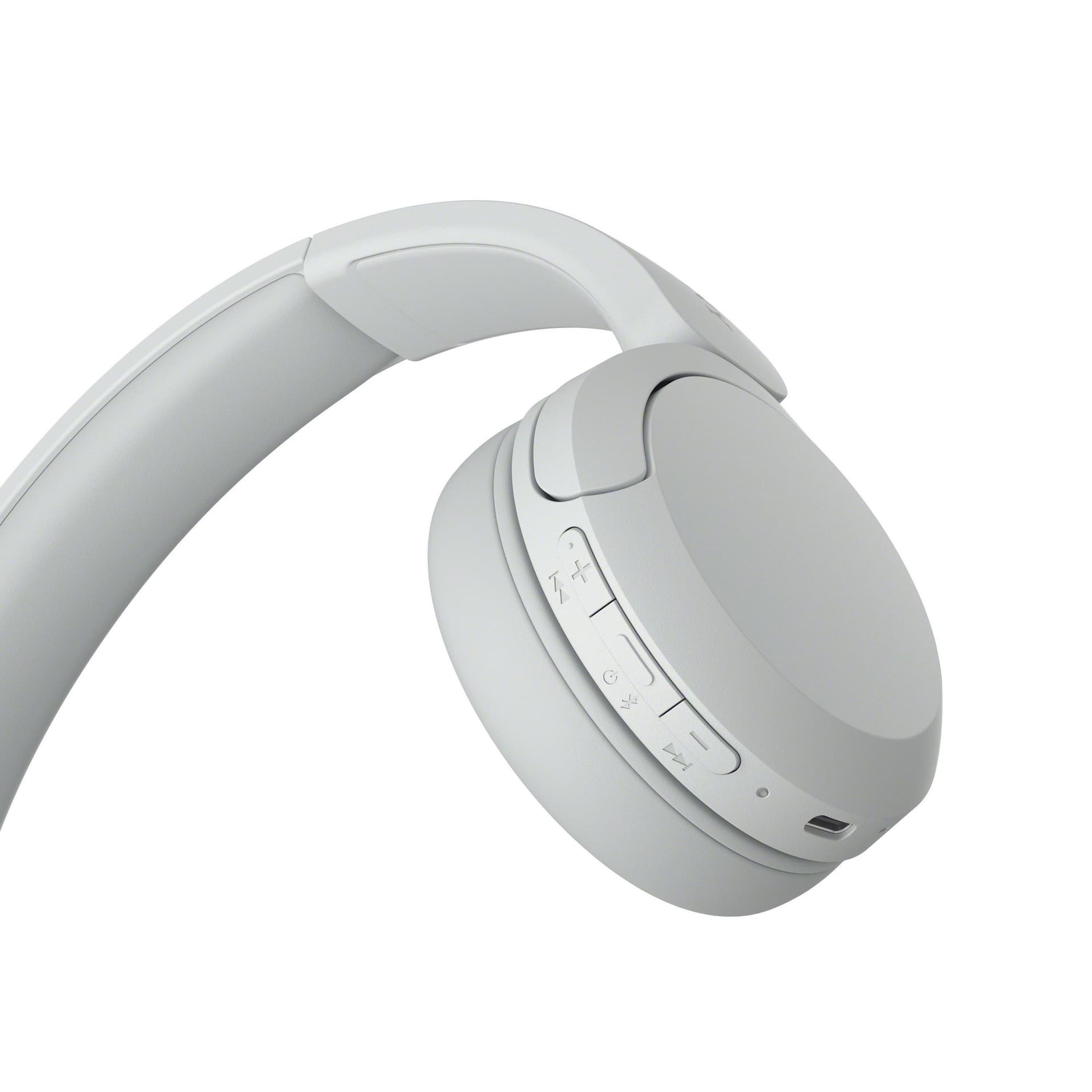 Koptelefoon Sony WHCH520 draadloos Bluetooth over ear wit 3