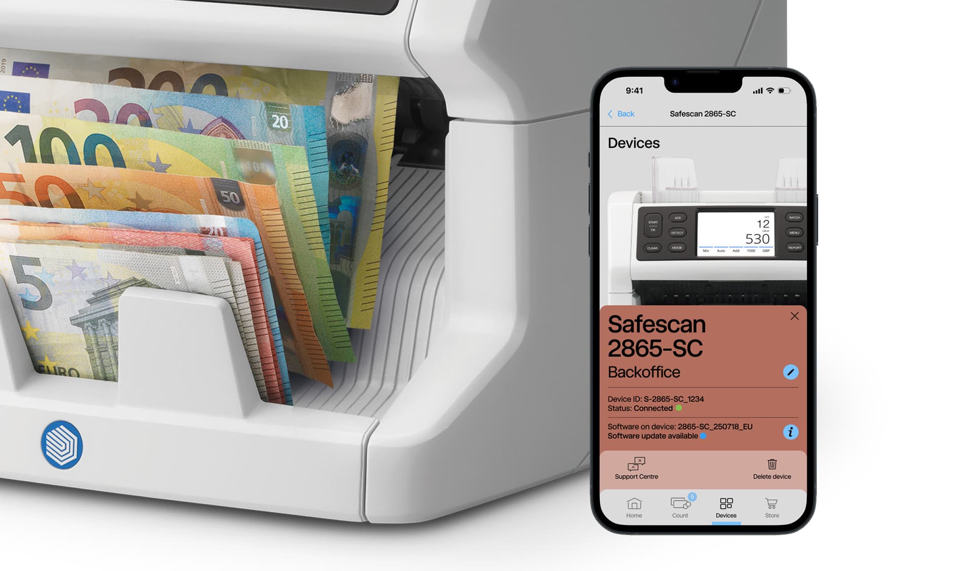 Biljettelmachine Safescan 2865-SC 5