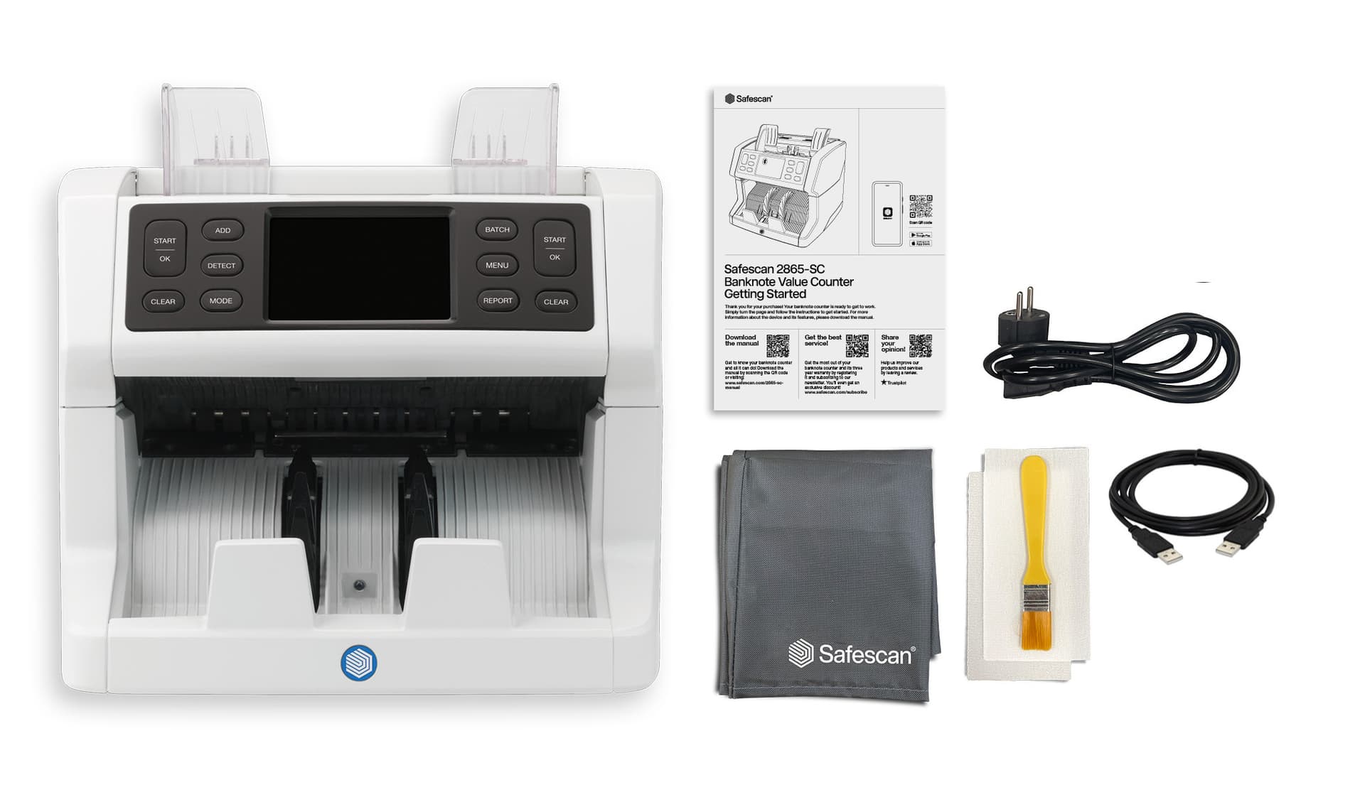 Biljettelmachine Safescan 2865-SC 8