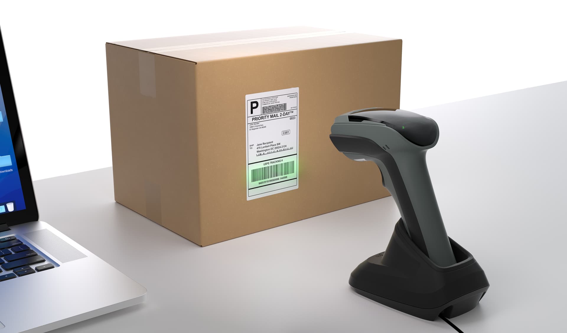 Barcodescanner Safescan 350-BT draadloos 4