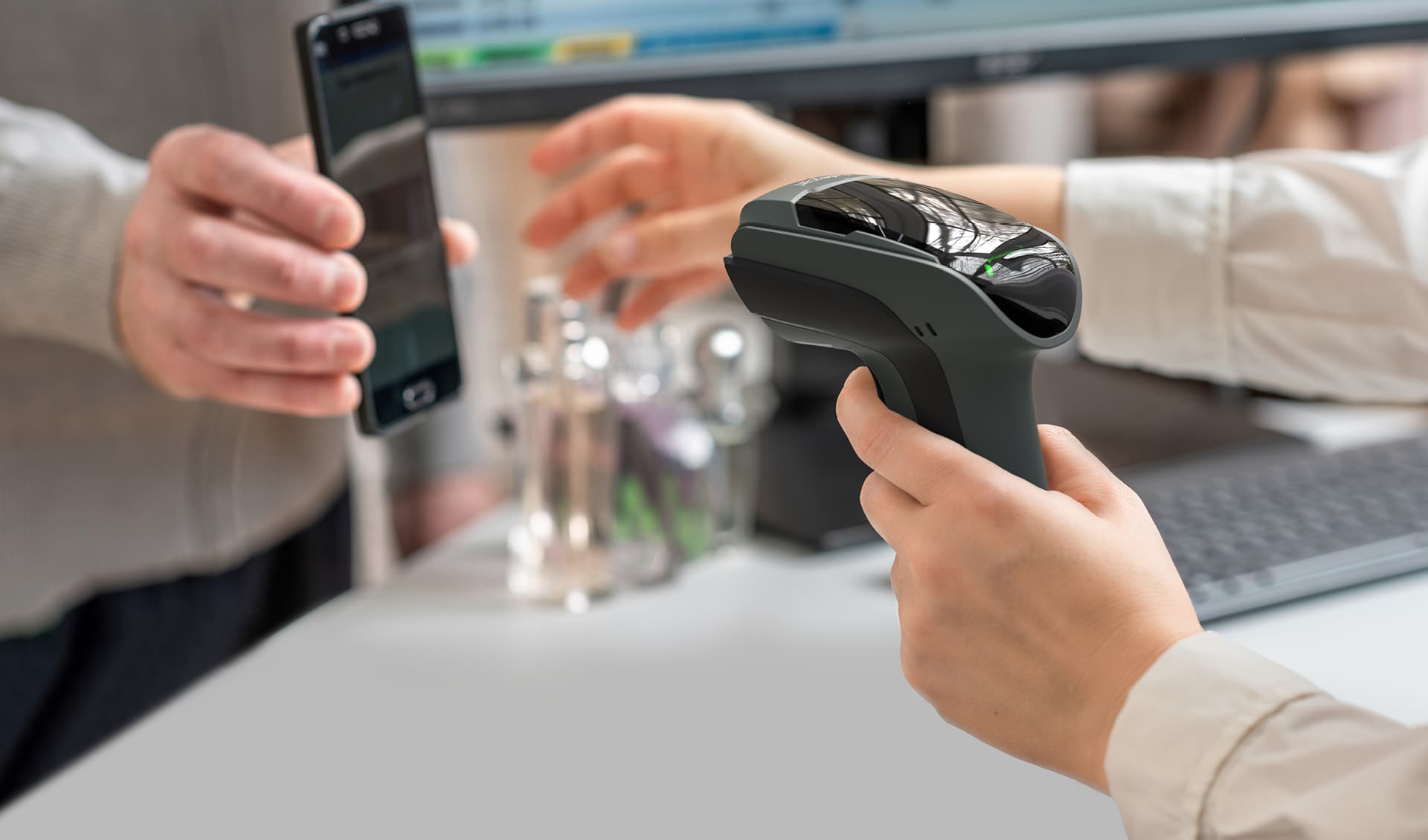 Barcodescanner Safescan 350-BT draadloos 7