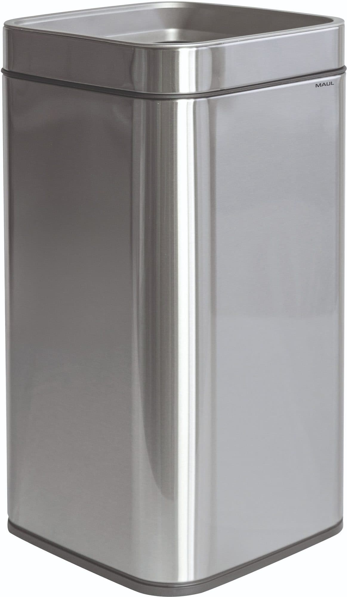 Afvalbak MAUL Prime 25 liter met inwerpopening rvs