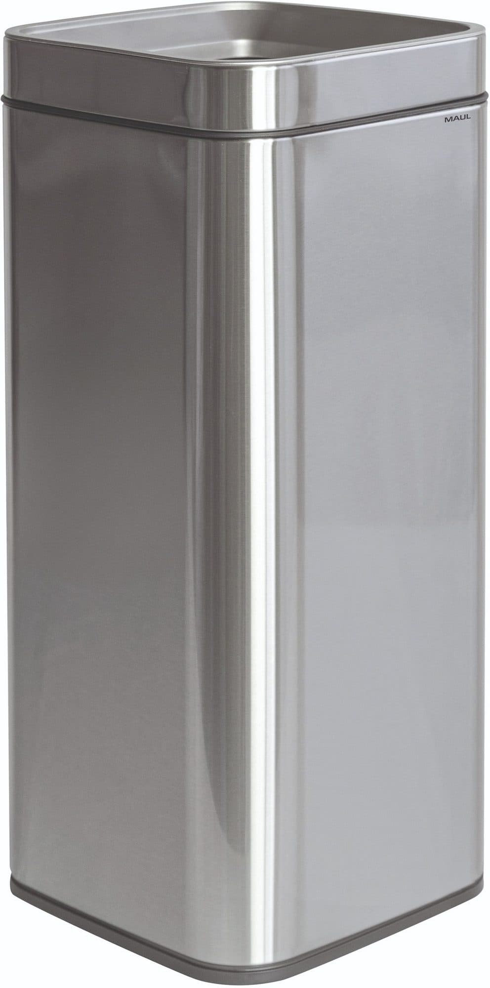 Afvalbak MAUL Prime 30 liter met inwerpopening rvs