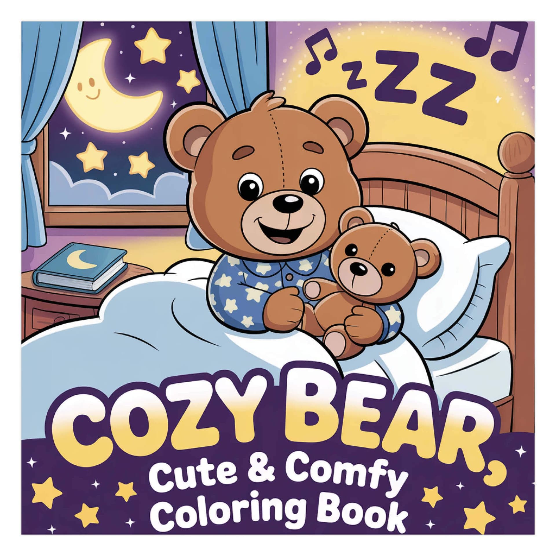 Kleurboek Cozy Bear 2 2