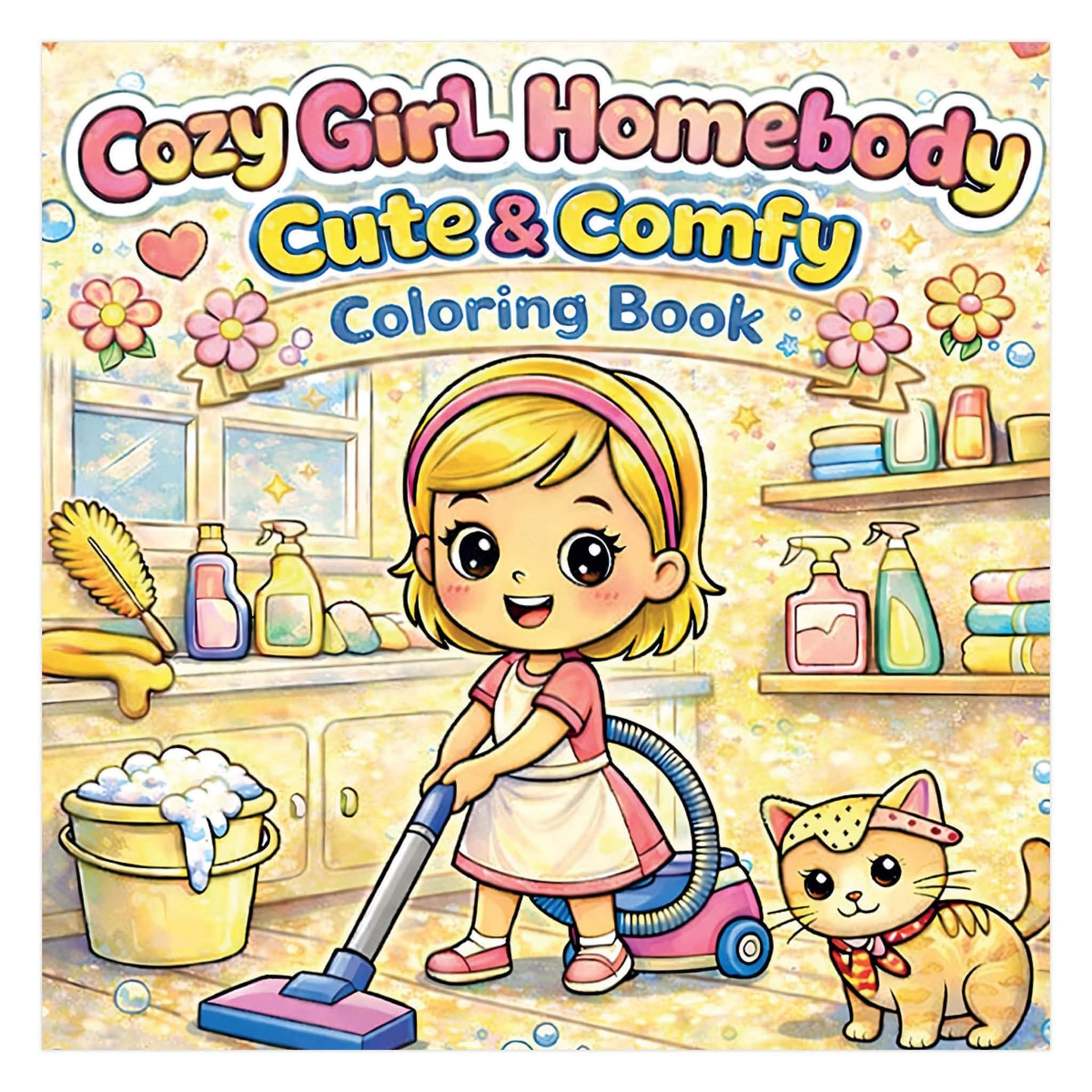 Kleurboek Cozy Girl Homebody Cute & Comfy 2
