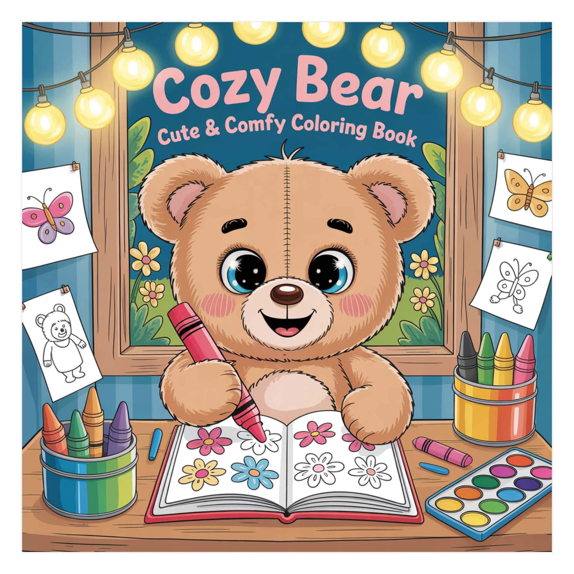 Kleurboek Cozy Bear 1 2