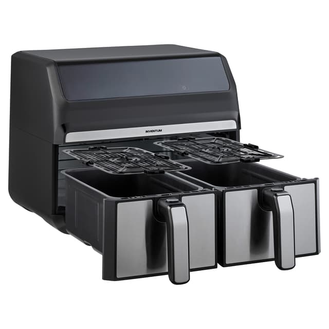 Airfryer Inventum 2 x 4 liter 1700 watt zwart/rvs 6