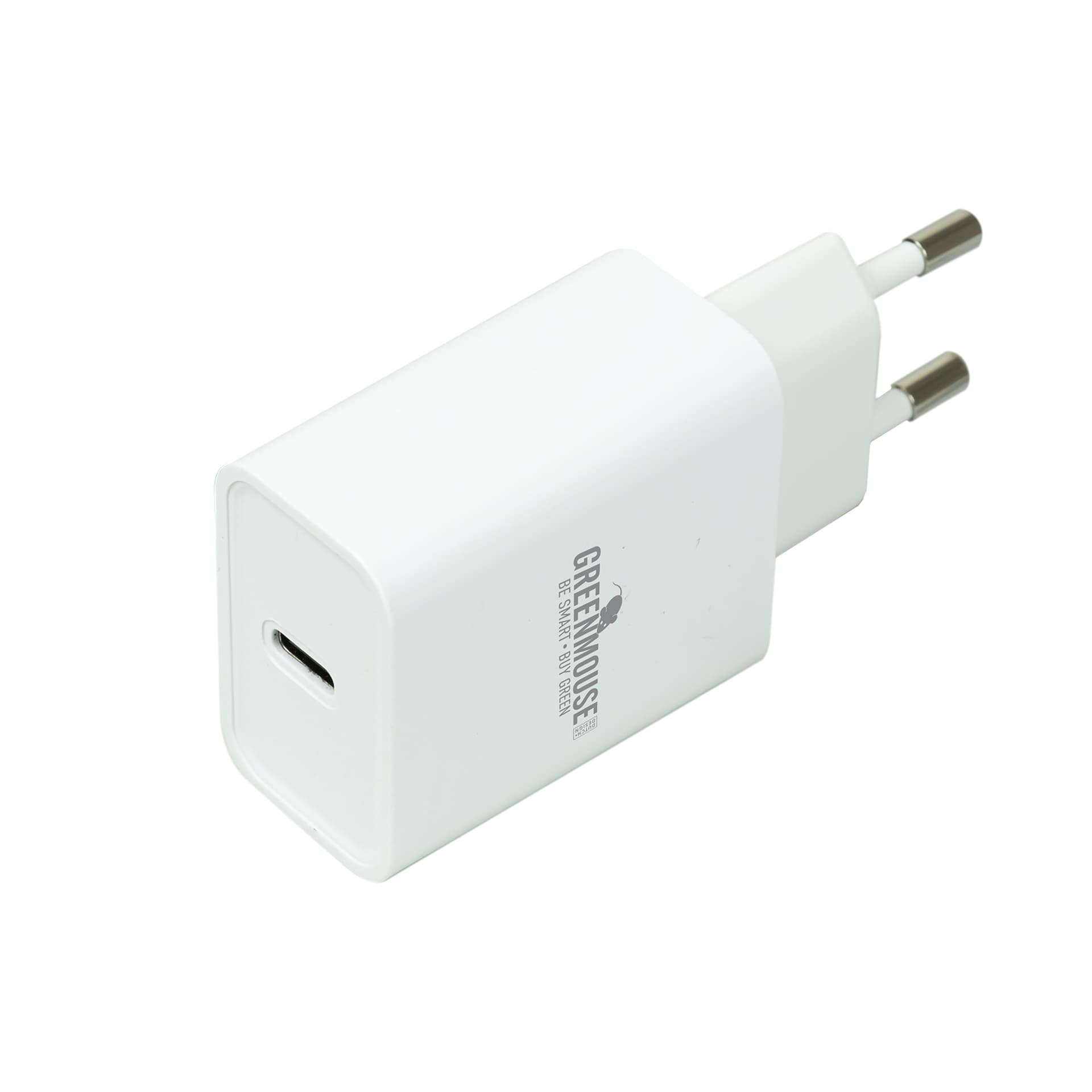 Oplader Green Mouse USB-C 20w wit blisterverpakking 2