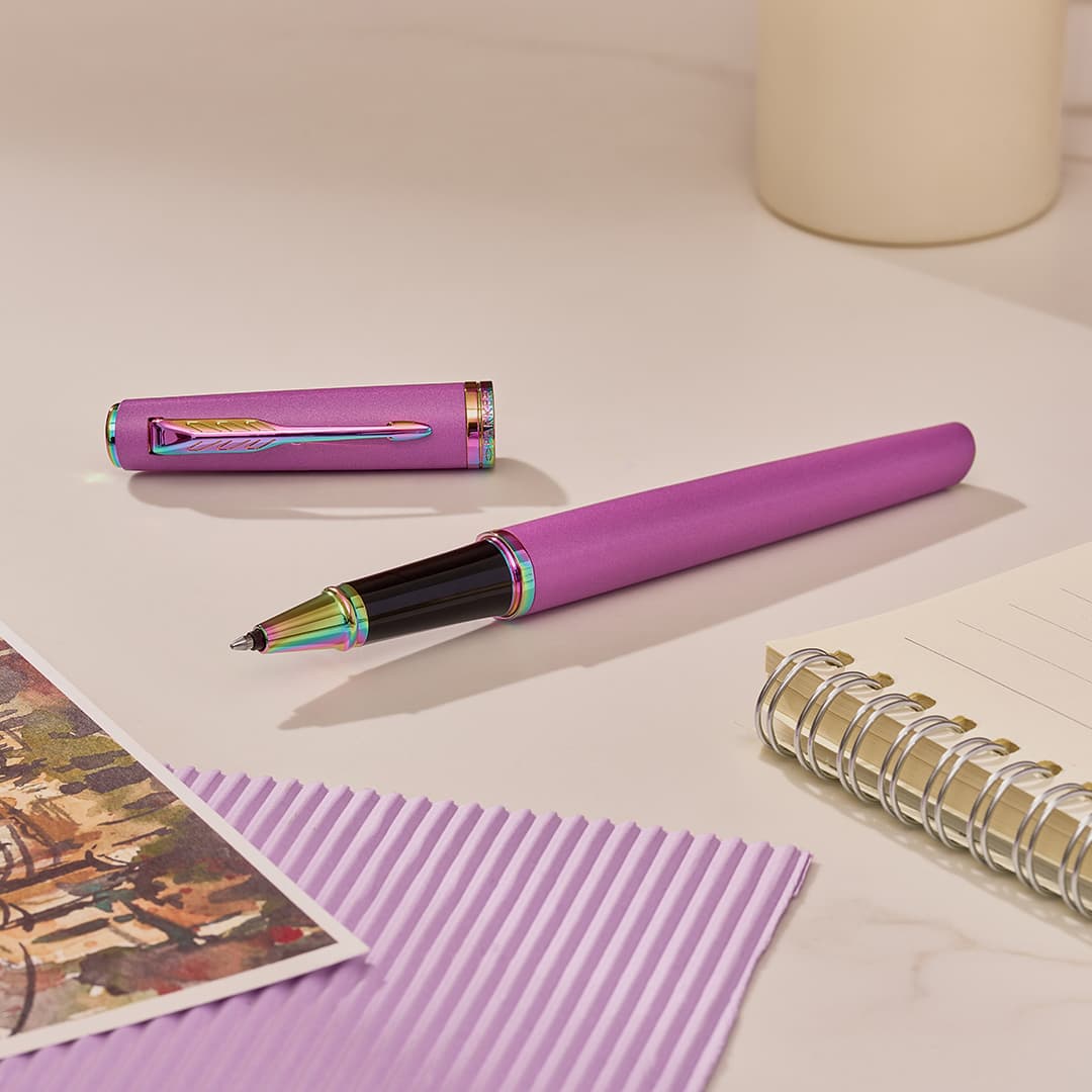 Rollerpen Parker Meridian grape RBT fijn 5