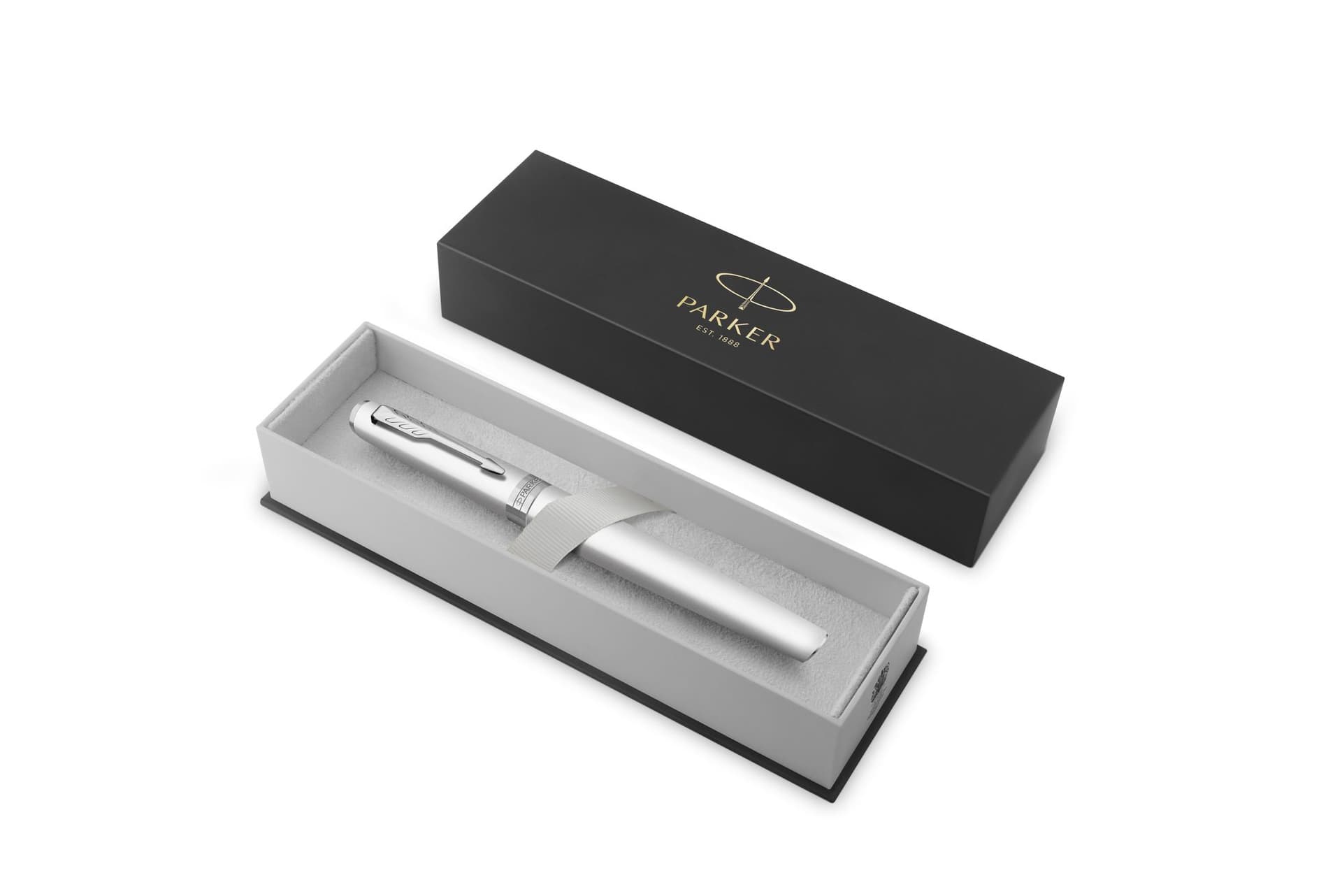 Rollerpen Parker Meridian chrome CT fijn 2