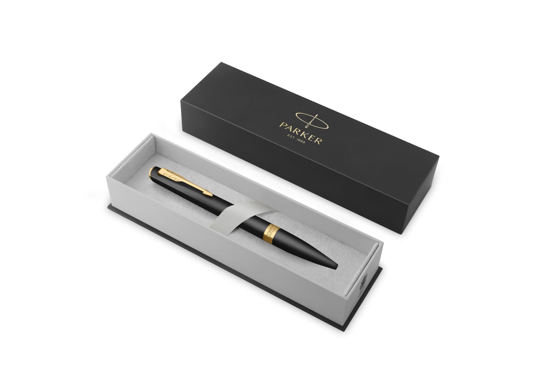 Balpen Parker Meridian matt black GT medium 2