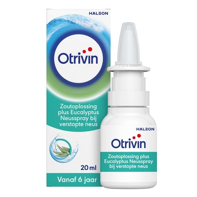 Neusspray Otrivin zoutoplossing eucalyptus 20ml 2