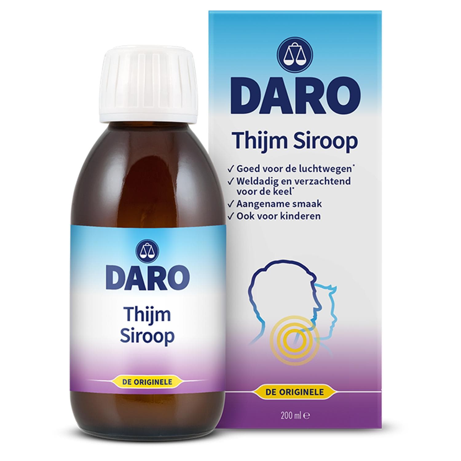 Thijmsiroop Daro Original 200ml